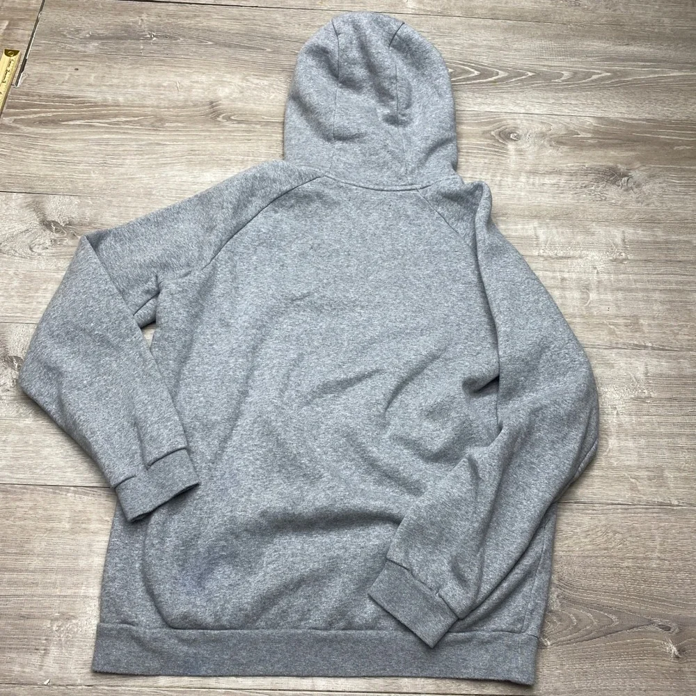 Jordan Shirt Hoodie‎ Jumpman Mens L Gray Cotton Blend AV3145-091 Pullover Fleece